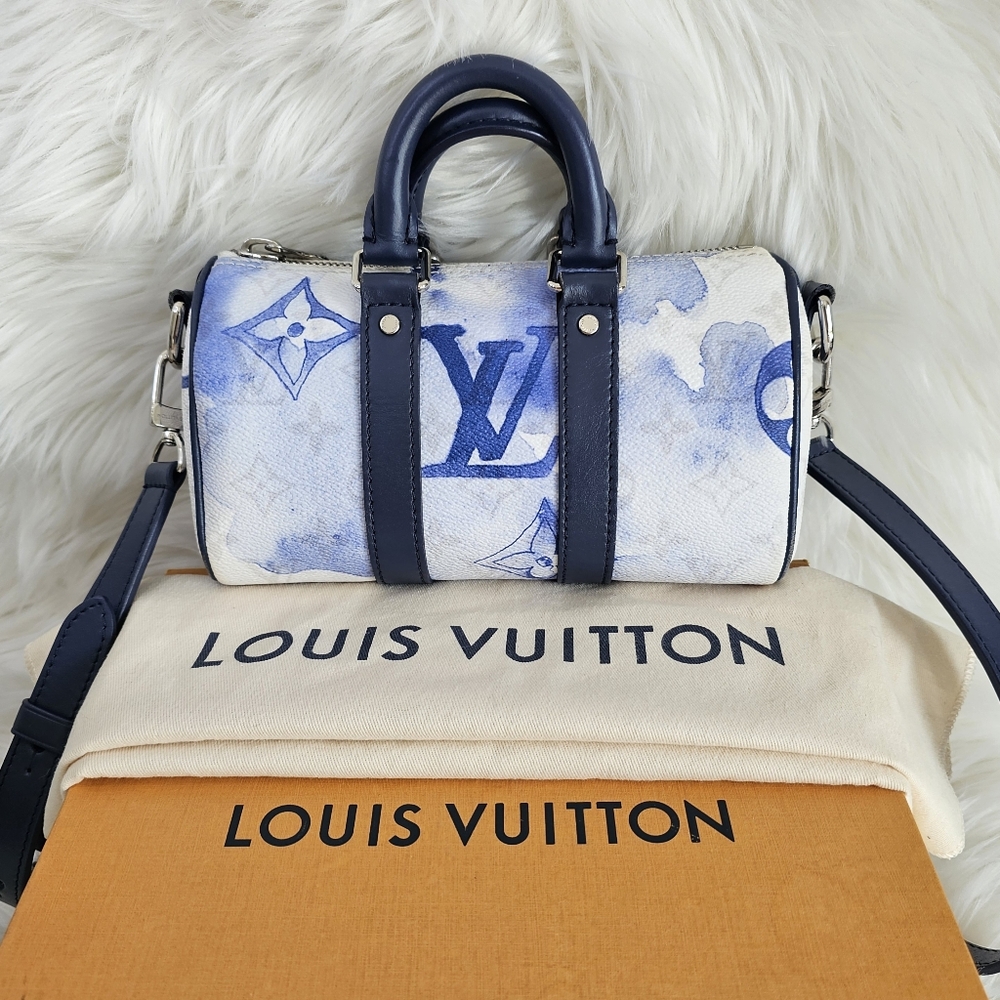 💙 Louis Vuitton Watercolor Keepall XS 💙
